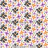 Halloween Floral Cotton Lycra