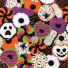 Halloween Ghoulish Donuts Cotton Lycra