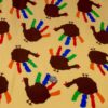 Turkey Handprints/Hand prints Thanksgiving