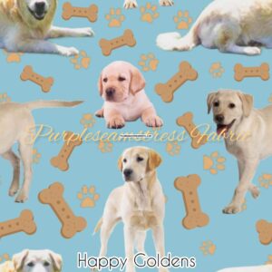 Happy Goldens Cotton Lycra