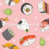Happy Sushi Cotton Lycra