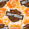 Harley Davidson Tie Dye Cotton Lycra
