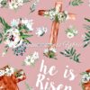 He Is Risen Easter Cotton Lycra