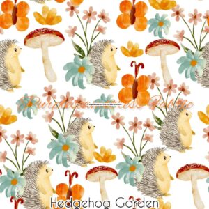 Hedgehog Garden Cotton Lycra