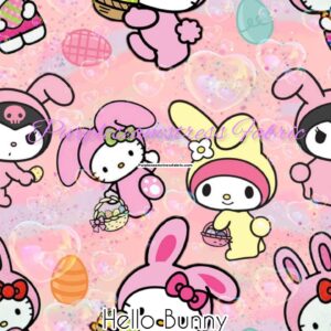 Hello Bunny Cotton Lycra