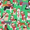 Holiday Pups Cotton Lycra