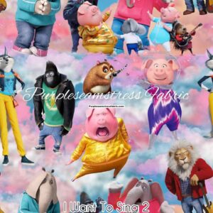 I Want To Sing 2 Cotton Lycra