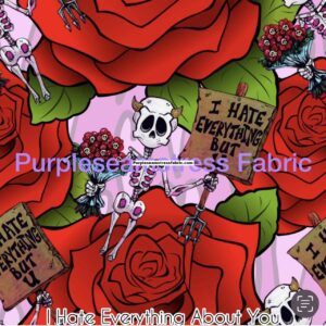 I hate Everything about you Cotton Lycra