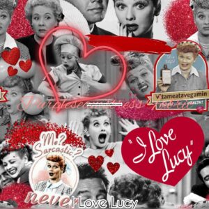 I Love Lucy Cotton Lycra