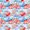 Independence Day Balloons Cotton Lycra