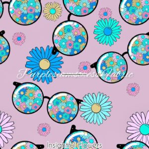 Insightful Flowers Cotton Lycra