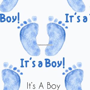 It’s A Boy Cotton Lycra