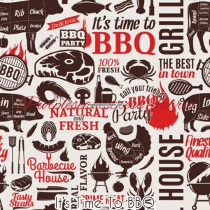 It's Time to BBQ Cotton Lycra