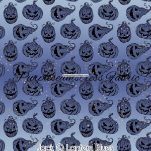 Jack O Lantern Blues Cotton Lycra