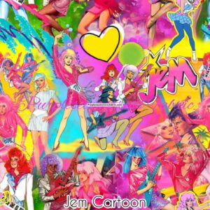 Jem Cartoon Cotton Lycra