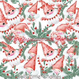 Jolly Little Gnomes Cotton Lycra