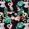 Jungle Critters Cotton Lycra