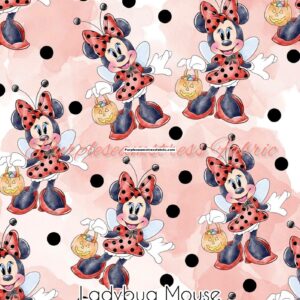 Lady Bug Mouse Cotton Lycra