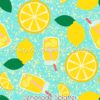 Lemonade Splatter Cotton Lycra