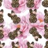 Leopard Bunny Peeps Cotton Lycra