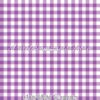 Lilac/White Gingham Cotton Lycra
