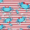Line Dancing Crabs Cotton Lycra