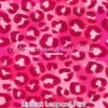 Lipstick Leopard Print Cotton Lycra