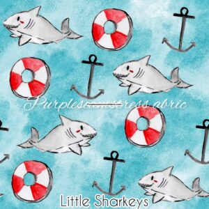 Little Sharkeys Cotton Lycra