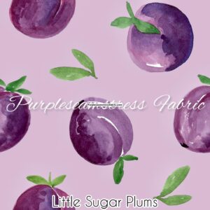 Little Sugar Plums Cotton Lycra