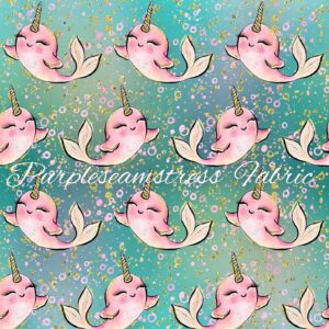 Lovable Narwhals Cotton Lycra