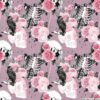 Lovely Bones N Skulls Cotton Lycra