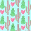 Lovely Cacti Cotton Lycra