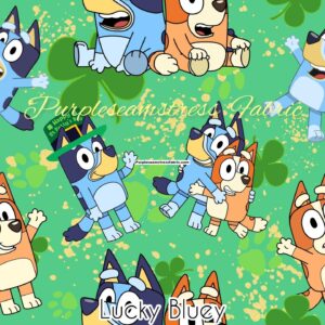 Lucky Bluey Cotton Lycra