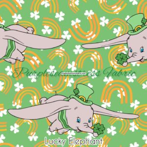 Lucky Elephant Cotton Lycra