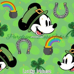 Lucky Mouse Cotton Lycra