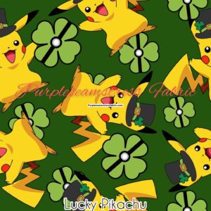 Lucky Pikachu Cotton Lycra