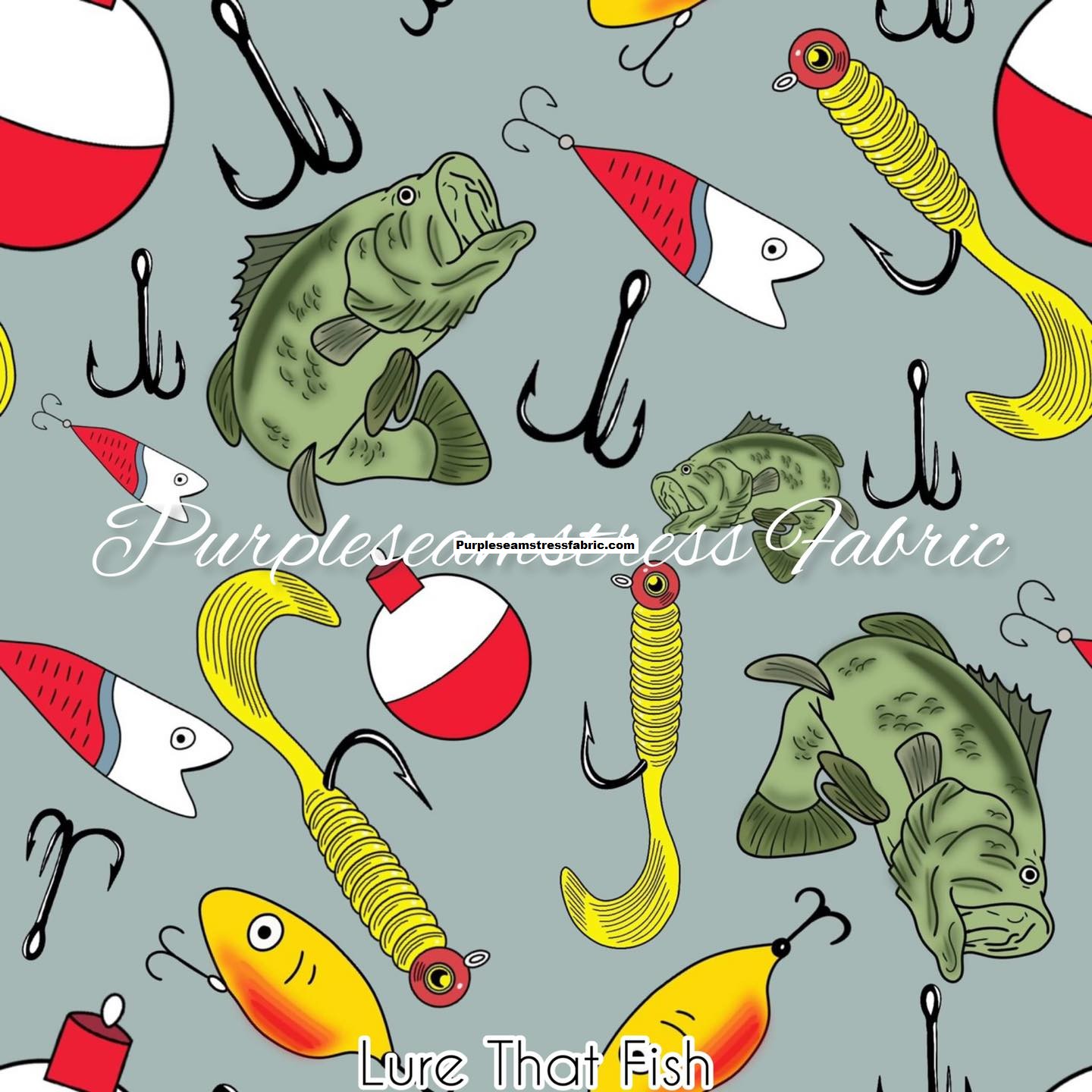 Lure That Fish – Purpleseamstress Fabric