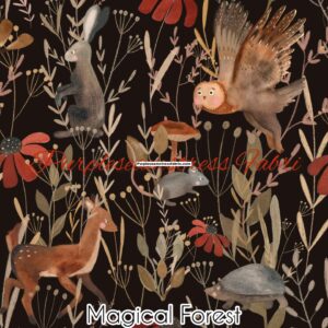 Magical Forest Cotton Lycra