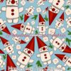 Marshmallow Men Christmas Cotton Lycra