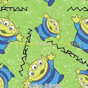 Martian Splatter Cotton Lycra