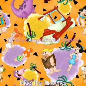 Meet the Flintstones Cotton Lycra