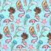 Mermaids & Sea Life Cotton Lycra