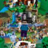 Minecraft Legos Cotton Lycra