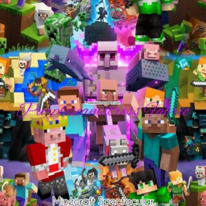 Minecraft Spectacular Cotton Lycra