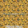 Crowd of Minions Cotton Lycra