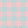 Mint/Dusty Rose Plaid Cotton Lycra