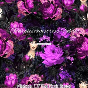 Mistress Of The Dark Roses Cotton Lycra