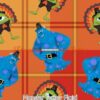 Monster Turkey Plaid Cotton Lycra