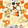 Mouse Pumpkin Treats Cotton/Lycra