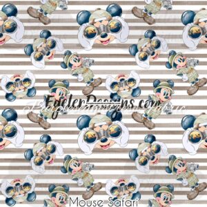 Mouse Safari Cotton Lycra